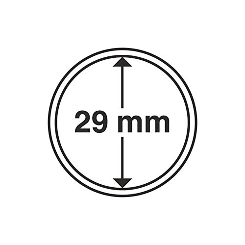 Leuchtturm CAPS29 10 Münzkapseln 29 mm von Leuchtturm