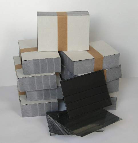 Goldhahn EINSTECKKARTEN mit Schutzfolie ca. C6 4 Streifen 100 Stück schwarzer Karton Briefmarken für Sammler Goldhahn EINSTECKKARTEN mit Schutzfolie ca. C6 4 Streifen 100 Stück schwarzer Karton Briefmarken für Sammler von Leuchtturm