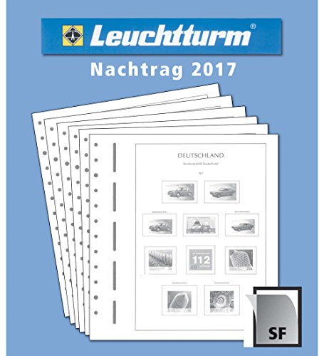 LEUCHTTURM Nachtrag Bundesrepublik Deutschland 2017 mit SF-Schutztasche | Vordruckblätter für das Sammelgebiet Deutschland von LEUCHTTURM1917