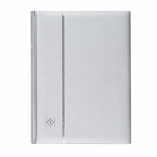 Leuchtturm 358059 Briefmarken-Sammelalbum Comfort - DIN A4, 64 Seiten, Pergaminstreifen, wattierter Einband - Silber Leuchtturm 358059 Briefmarken-Sammelalbum Comfort - DIN A4, 64 Seiten, Pergaminstreifen, wattierter Einband - Silber von Leuchtturm
