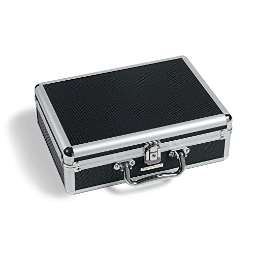 Leuchtturm 360207 Münzkoffer Cargo S6 - Schützender Münzkoffer für 112 Münzen - schwarz/Silber - Diverse Tableaus Leuchtturm 360207 Münzkoffer Cargo S6 - Schützender Münzkoffer für 112 Münzen - schwarz/Silber - Diverse Tableaus von Leuchtturm