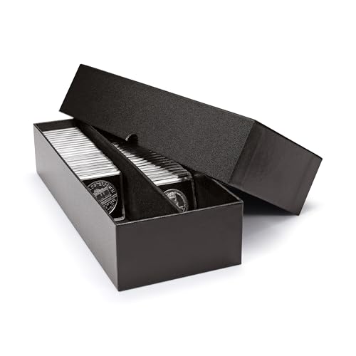 Leuchtturm 364884 Archivbox Logik für Quadrum-Kapseln und Münzrähmchen, schwarz, 285 x 120 x 65 mm Leuchtturm 364884 Archivbox Logik für Quadrum-Kapseln und Münzrähmchen, schwarz, 285 x 120 x 65 mm von Leuchtturm