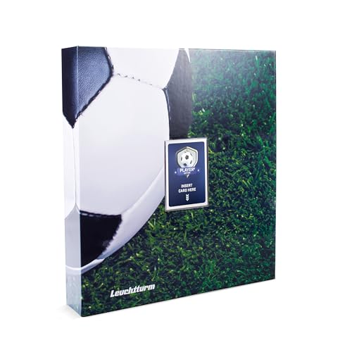 Leuchtturm 371660 Franz Pro Fußball Sammelkartenalbum für 35 Hüllen A4 mit 315 Karten, Hardcover, Hüllen nicht enthalten von Leuchtturm