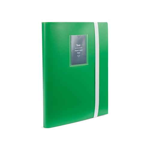 Leuchtturm 371684 Fußball Sammelkartenalbum Toni Slim - mit 20 Hüllen für 360 Trading Cards - 25 x 30,5 cm - Softcover grün Leuchtturm 371684 Fußball Sammelkartenalbum Toni Slim - mit 20 Hüllen für 360 Trading Cards - 25 x 30,5 cm - Softcover grün von Leuchtturm