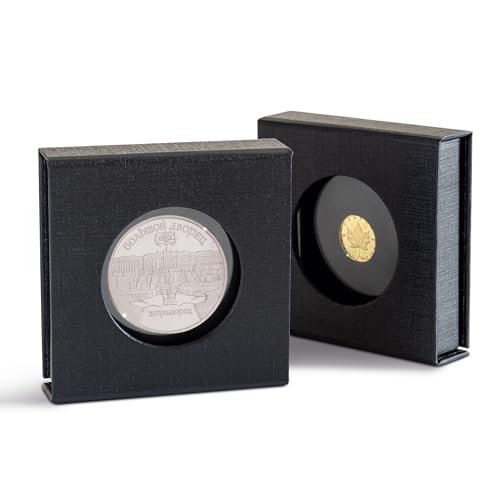 Leuchtturm Münzetui AIRBOX View mit Aufstellfunktion für 1 QUADRUM-Kapsel, schwarz Leuchtturm Münzetui AIRBOX View mit Aufstellfunktion für 1 QUADRUM-Kapsel, schwarz von Leuchtturm