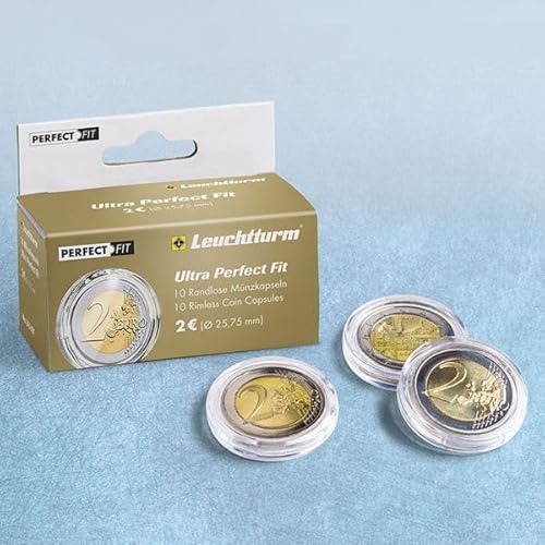 Leuchtturm Münzkapseln Ultra 1 oz. Maple Leaf Gold (30,00 mm), 100er-Pack von Leuchtturm