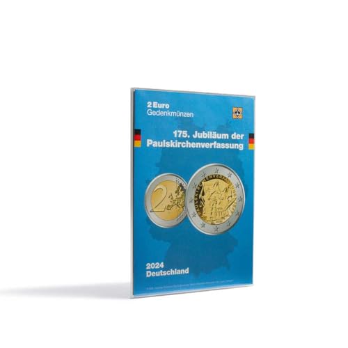Leuchtturm Münzkarte für dt. 2-€URO-Gedenkmünze 2024 175. Jubiläum der Paulskirchenverfassung Leuchtturm Münzkarte für dt. 2-€URO-Gedenkmünze 2024 175. Jubiläum der Paulskirchenverfassung von Leuchtturm