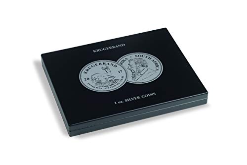 Leuchtturm 361478 Münzkassette Volterra für 20 Silbermünzen Südafrika Krügerrand in Kapseln - für 1 Oz/Unzen von Leuchtturm