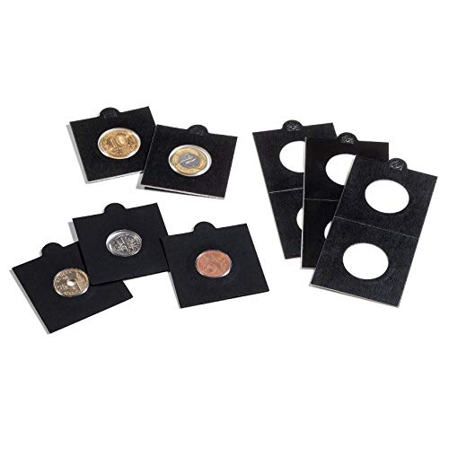 Leuchtturm Münzrähmchen Matrix, schwarz, 35 mm, selbstklebend, 100er-Pack Leuchtturm Münzrähmchen Matrix, schwarz, 35 mm, selbstklebend, 100er-Pack von Leuchtturm