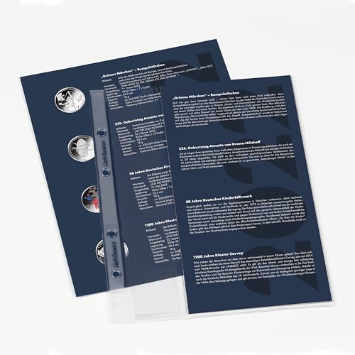 Leuchtturm Nachtrag 2022 für Vordruckalbum Dt. 20-€URO-Gedenkmünzen von Leuchtturm