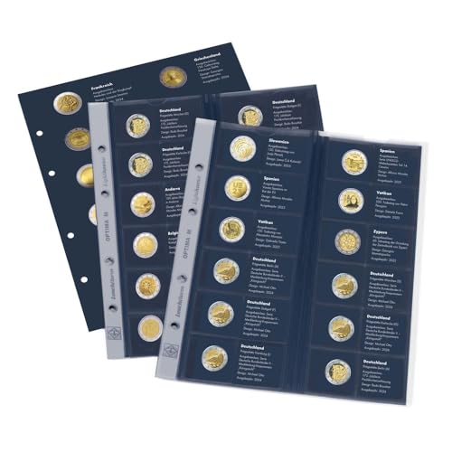 Leuchtturm Nachtrag 2024 für Münzalbum Classic-Optima, €uropas 2-€URO-Gedenkmünzen Leuchtturm Nachtrag 2024 für Münzalbum Classic-Optima, €uropas 2-€URO-Gedenkmünzen von Leuchtturm