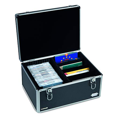 Leuchtturm Sammelkoffer Cargo Multi XL, schwarz / Silber von Leuchtturm