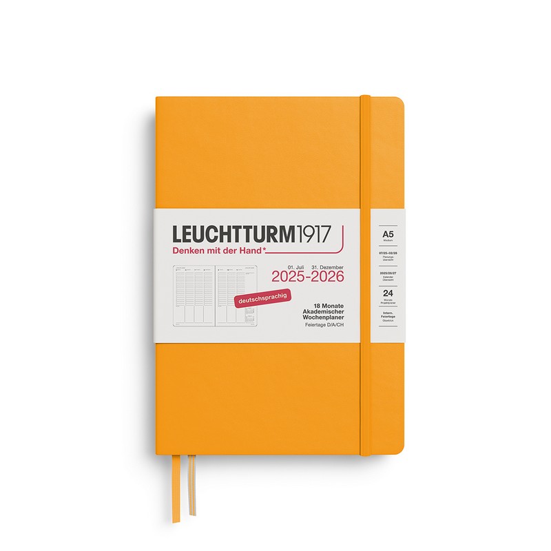 Leuchtturm1917 18 Monatskalender akademischer Wochenplaner 2026 A5 Rising Sun Leuchtturm1917 18 Monatskalender akademischer Wochenplaner 2026 A5 Rising Sun von Leuchtturm1917