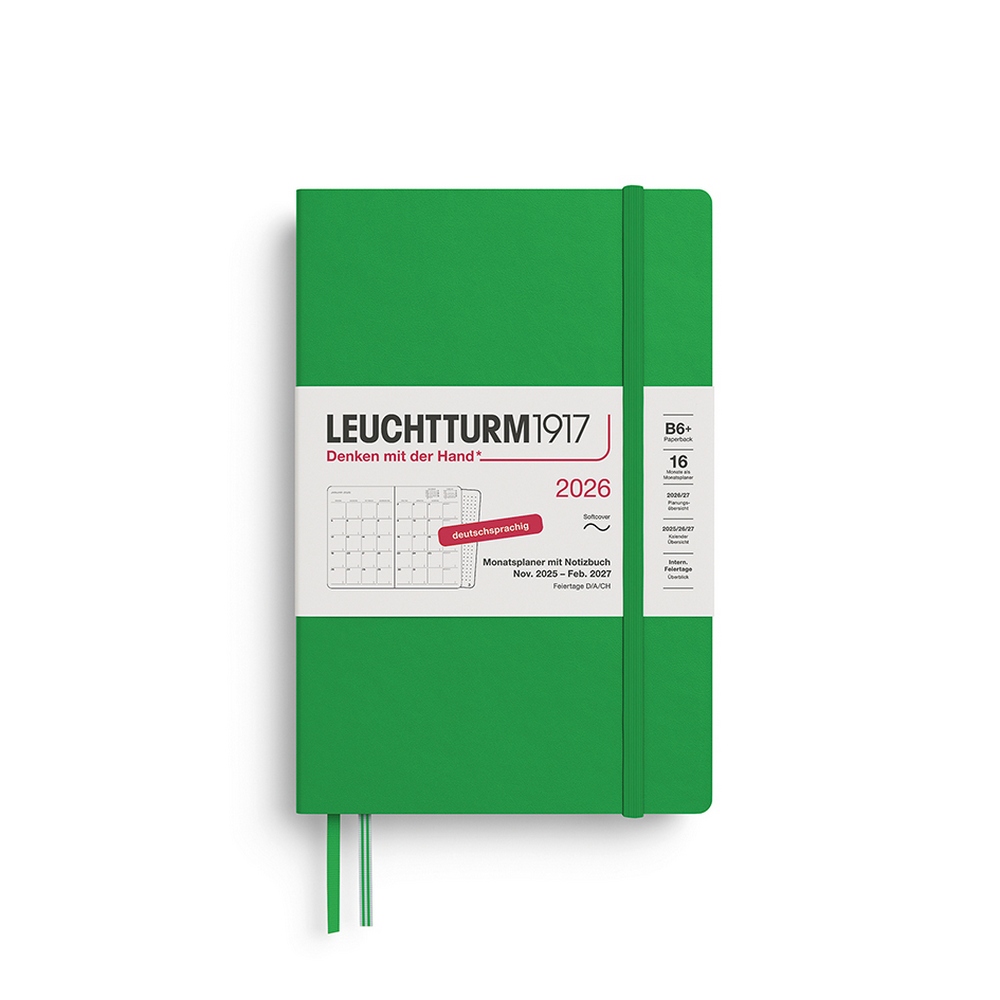 Leuchtturm1917 Monatsplaner & Notizbuch 2026 Paperback B6+ Softcover Spring Leaf Leuchtturm1917 Monatsplaner & Notizbuch 2026 Paperback B6+ Softcover Spring Leaf von Leuchtturm1917