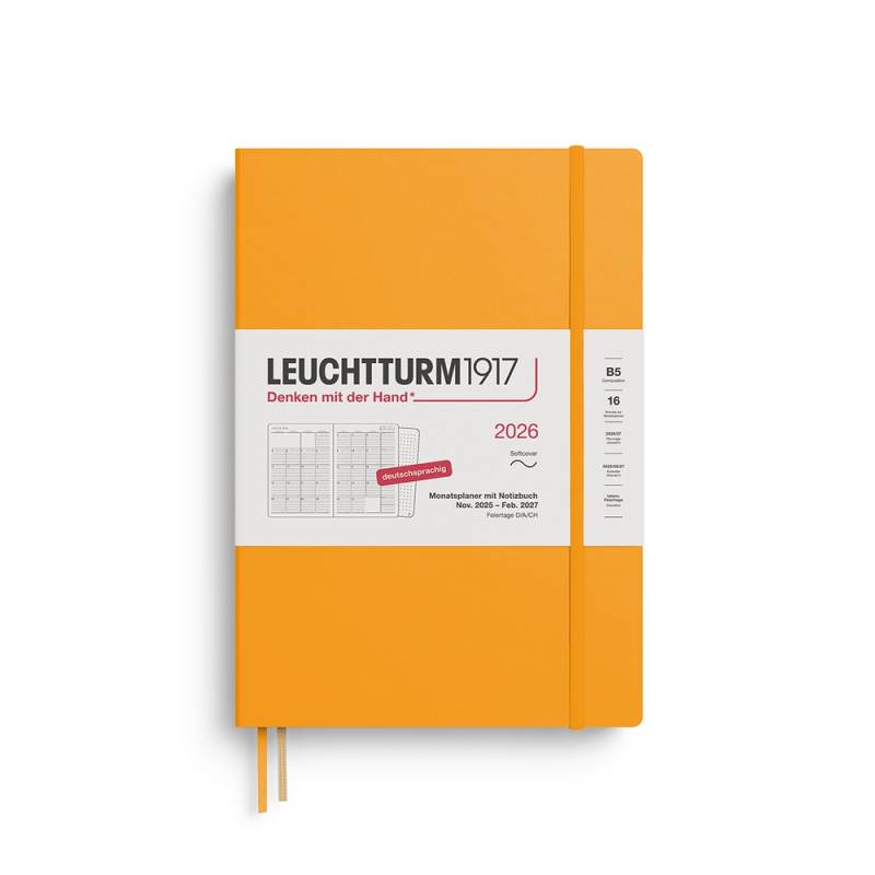 Leuchtturm1917 Monatsplaner & Notizbuch Composition 2026 B5 Softcover Rising Sun Leuchtturm1917 Monatsplaner & Notizbuch Composition 2026 B5 Softcover Rising Sun von Leuchtturm1917