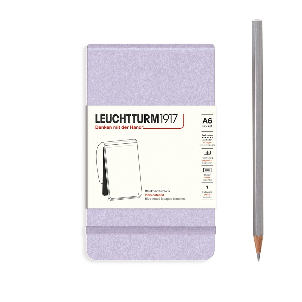 Leuchtturm1917 Notizblock Pocket Hardcover A6 Lilac Blanko Leuchtturm1917 Notizblock Pocket Hardcover A6 Lilac Blanko von Leuchtturm1917
