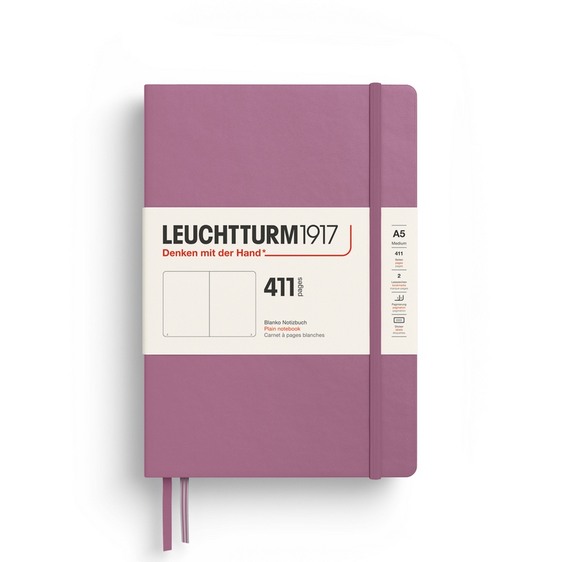 Leuchtturm1917 Notizbuch 411 Medium A5 Hardcover Dusty Rose Blanko Leuchtturm1917 Notizbuch 411 Medium A5 Hardcover Dusty Rose Blanko von Leuchtturm1917