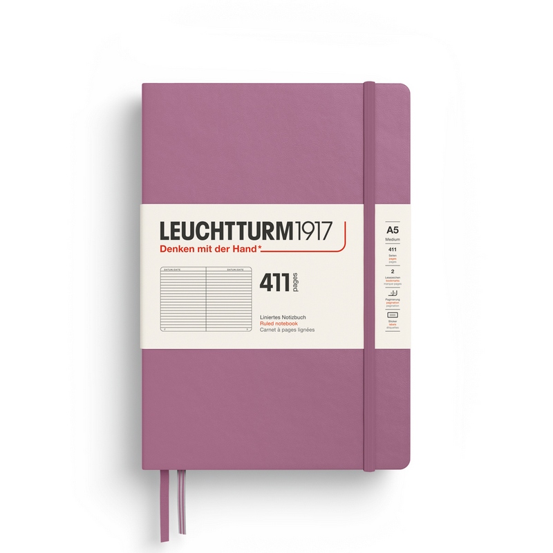 Leuchtturm1917 Notizbuch 411 Medium A5 Hardcover Dusty Rose Liniert Leuchtturm1917 Notizbuch 411 Medium A5 Hardcover Dusty Rose Liniert von Leuchtturm1917