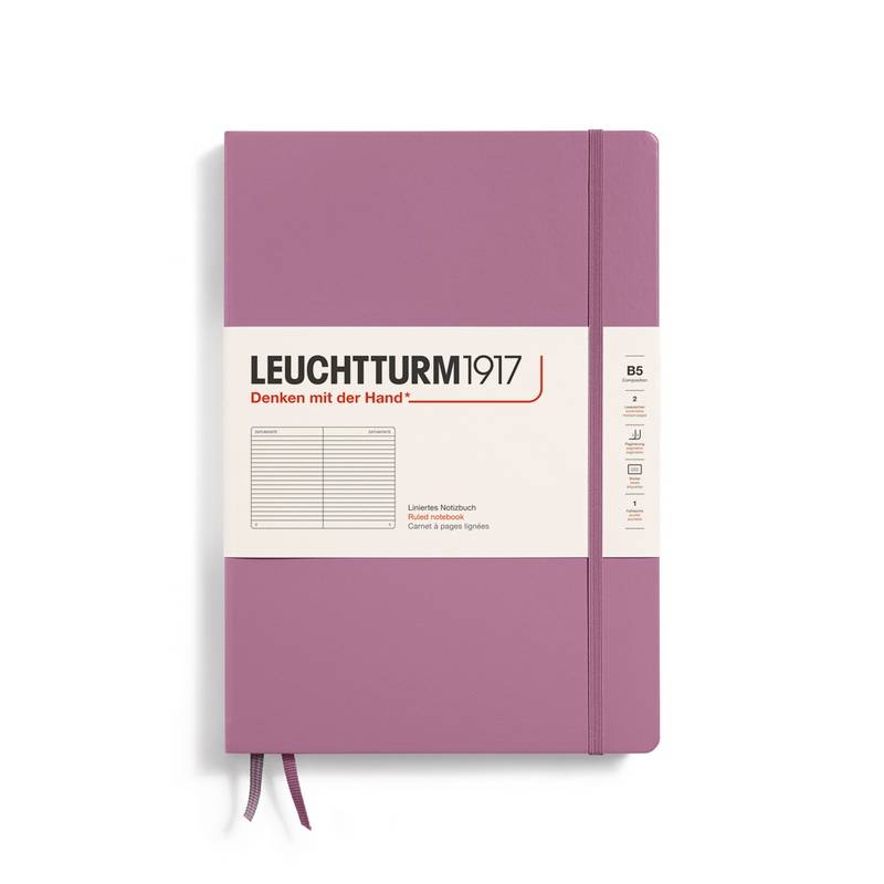 Leuchtturm1917 Notizbuch Composition Hardcover B5 Dusty Rose Liniert von Leuchtturm1917
