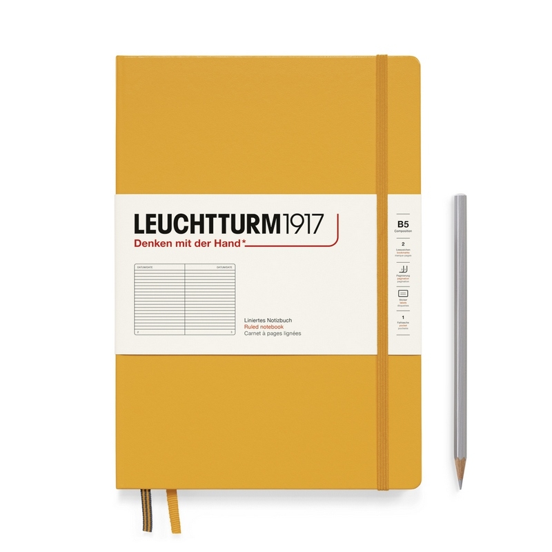 Leuchtturm1917 Notizbuch Composition Hardcover B5 rising sun, liniert Leuchtturm1917 Notizbuch Composition Hardcover B5 rising sun, liniert von Leuchtturm1917
