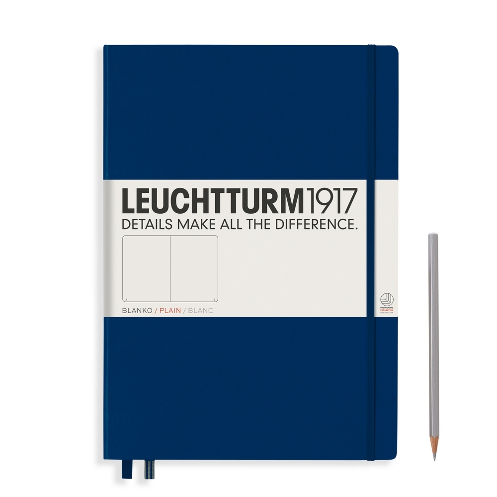 Leuchtturm1917 Notizbuch Master Hardcover A4+ Marine Blanko Leuchtturm1917 Notizbuch Master Hardcover A4+ Marine Blanko von Leuchtturm1917