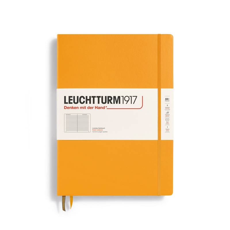 Leuchtturm1917 Notizbuch Master Hardcover A4+ Rising Sun Liniert von Leuchtturm1917