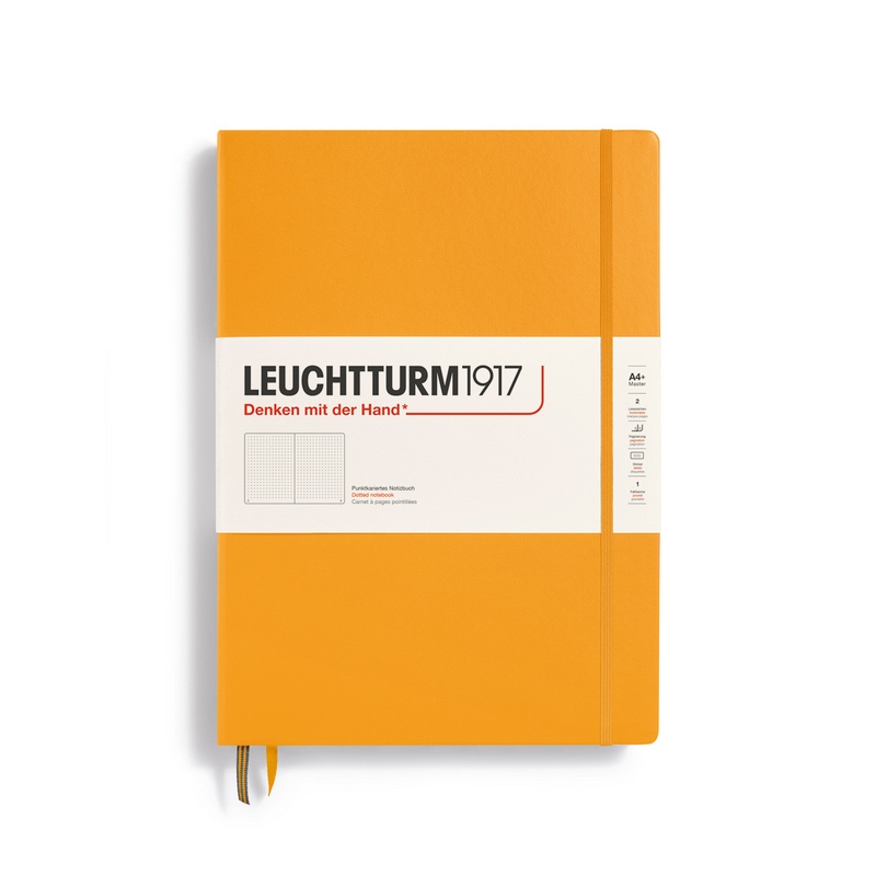 Leuchtturm1917 Notizbuch Master Hardcover A4+ Rising Sun Punktkariert Leuchtturm1917 Notizbuch Master Hardcover A4+ Rising Sun Punktkariert von Leuchtturm1917