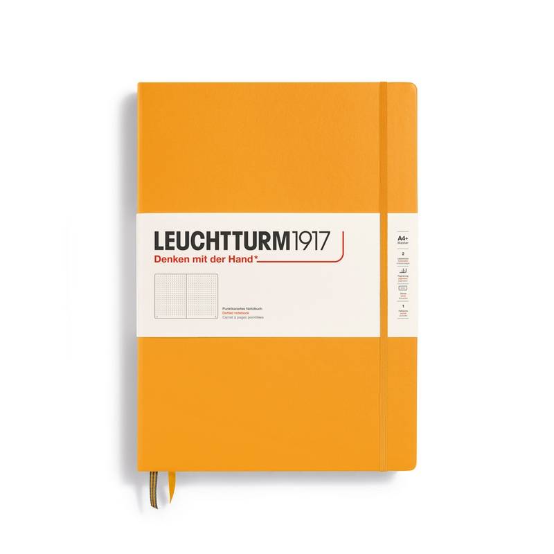 Leuchtturm1917 Notizbuch Master Hardcover A4+ Rising Sun Punktkariert von Leuchtturm1917