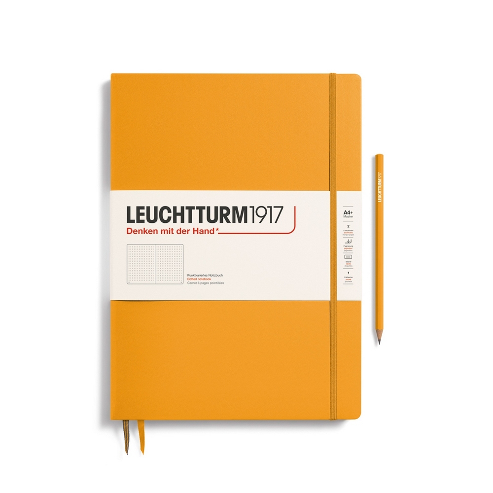 Leuchtturm1917 Notizbuch Master Slim (A4+) Hardcover Rising Sun Punktkariert von Leuchtturm1917