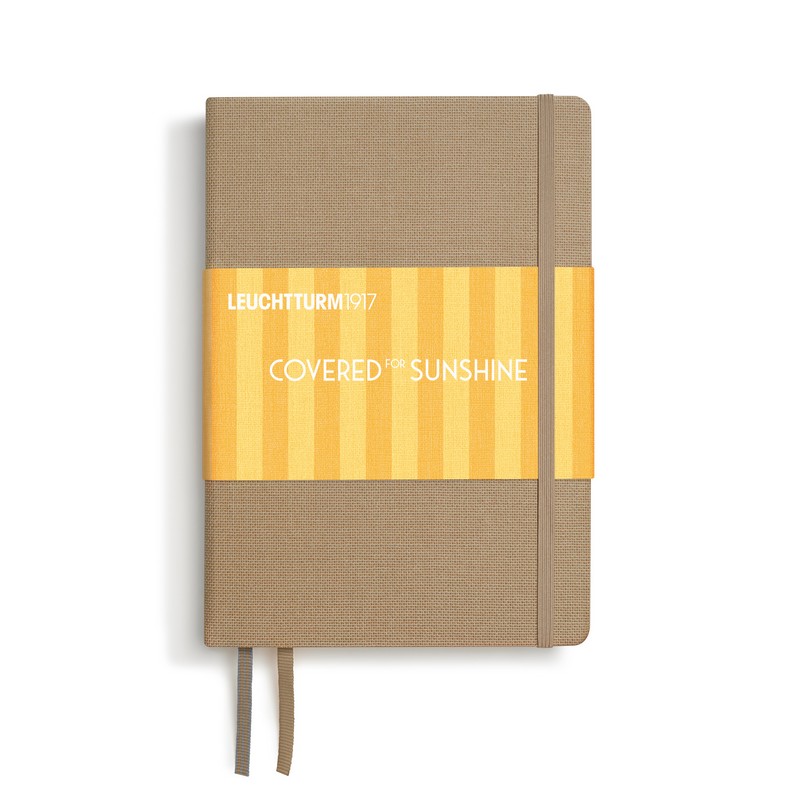 Leuchtturm1917 Notizbuch Medium Hardcover A5 Covered for Sunshine Dune punktkariert von Leuchtturm1917