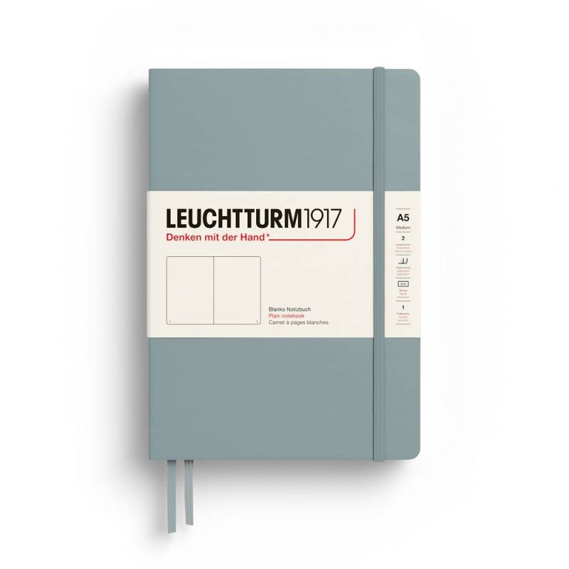Leuchtturm1917 Notizbuch Medium Hardcover A5 Dove blanko Leuchtturm1917 Notizbuch Medium Hardcover A5 Dove blanko von Leuchtturm1917