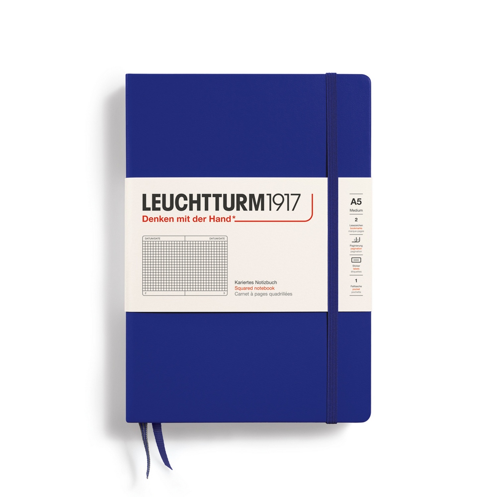 Leuchtturm1917 Notizbuch Medium Hardcover A5 Ink Kariert Leuchtturm1917 Notizbuch Medium Hardcover A5 Ink Kariert von Leuchtturm1917