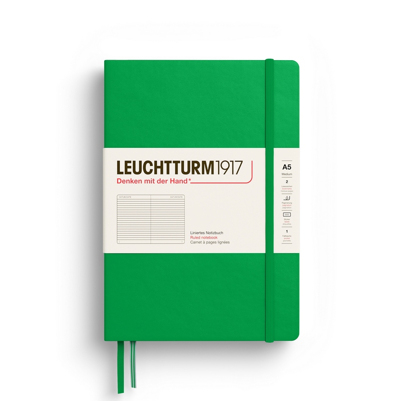 Leuchtturm1917 Notizbuch Medium Hardcover A5 Spring Leaf liniert Leuchtturm1917 Notizbuch Medium Hardcover A5 Spring Leaf liniert von Leuchtturm1917