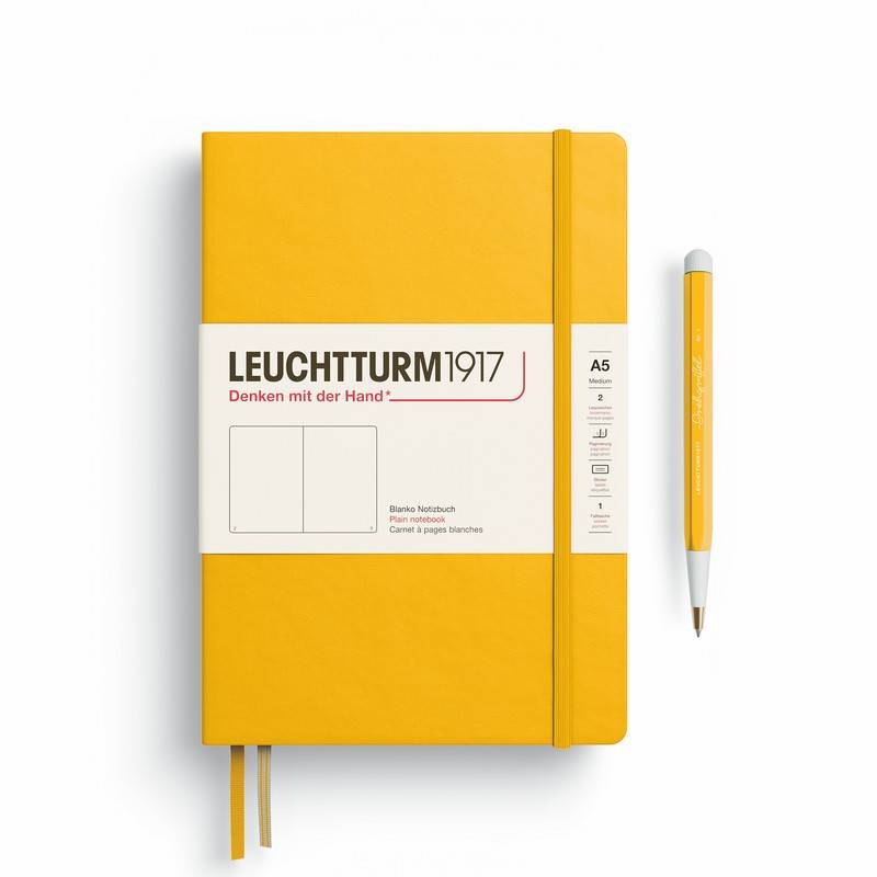 Leuchtturm1917 Notizbuch Medium Hardcover A5 Sunflower blanko Leuchtturm1917 Notizbuch Medium Hardcover A5 Sunflower blanko von Leuchtturm1917