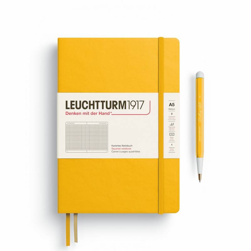 Leuchtturm1917 Notizbuch Medium Hardcover A5 Sunflower kariert Leuchtturm1917 Notizbuch Medium Hardcover A5 Sunflower kariert von Leuchtturm1917