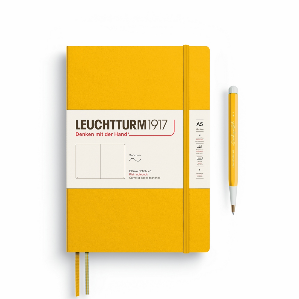 Leuchtturm1917 Notizbuch Medium Softcover A5 Sunflower blanko Leuchtturm1917 Notizbuch Medium Softcover A5 Sunflower blanko von Leuchtturm1917