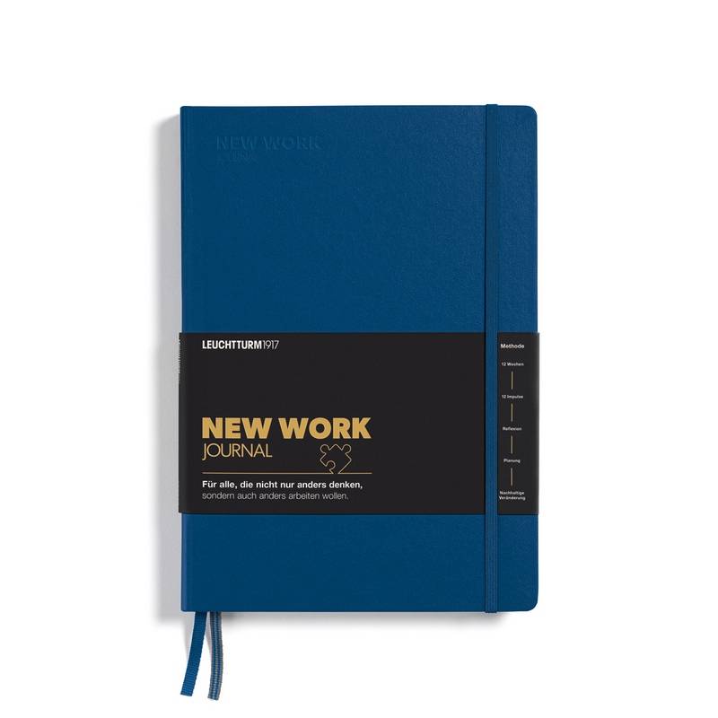Leuchtturm1917 Notizbuch New Work Journal Composition B5 Hardcover Indigo von Leuchtturm1917