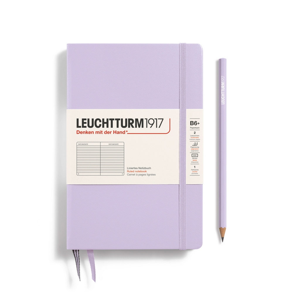 Leuchtturm1917 Notizbuch Paperback Hardcover B6+ Lilac, liniert Leuchtturm1917 Notizbuch Paperback Hardcover B6+ Lilac, liniert von Leuchtturm1917