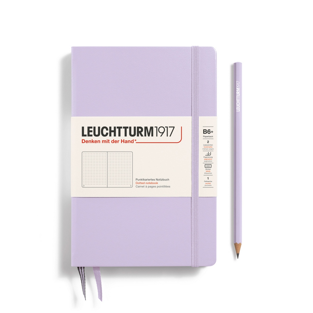 Leuchtturm1917 Notizbuch Paperback Hardcover B6+ Lilac, punktkariert Leuchtturm1917 Notizbuch Paperback Hardcover B6+ Lilac, punktkariert von Leuchtturm1917