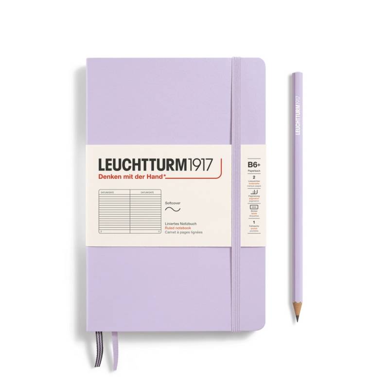 Leuchtturm1917 Notizbuch Paperback Softcover B6+ Lilac, liniert Leuchtturm1917 Notizbuch Paperback Softcover B6+ Lilac, liniert von Leuchtturm1917