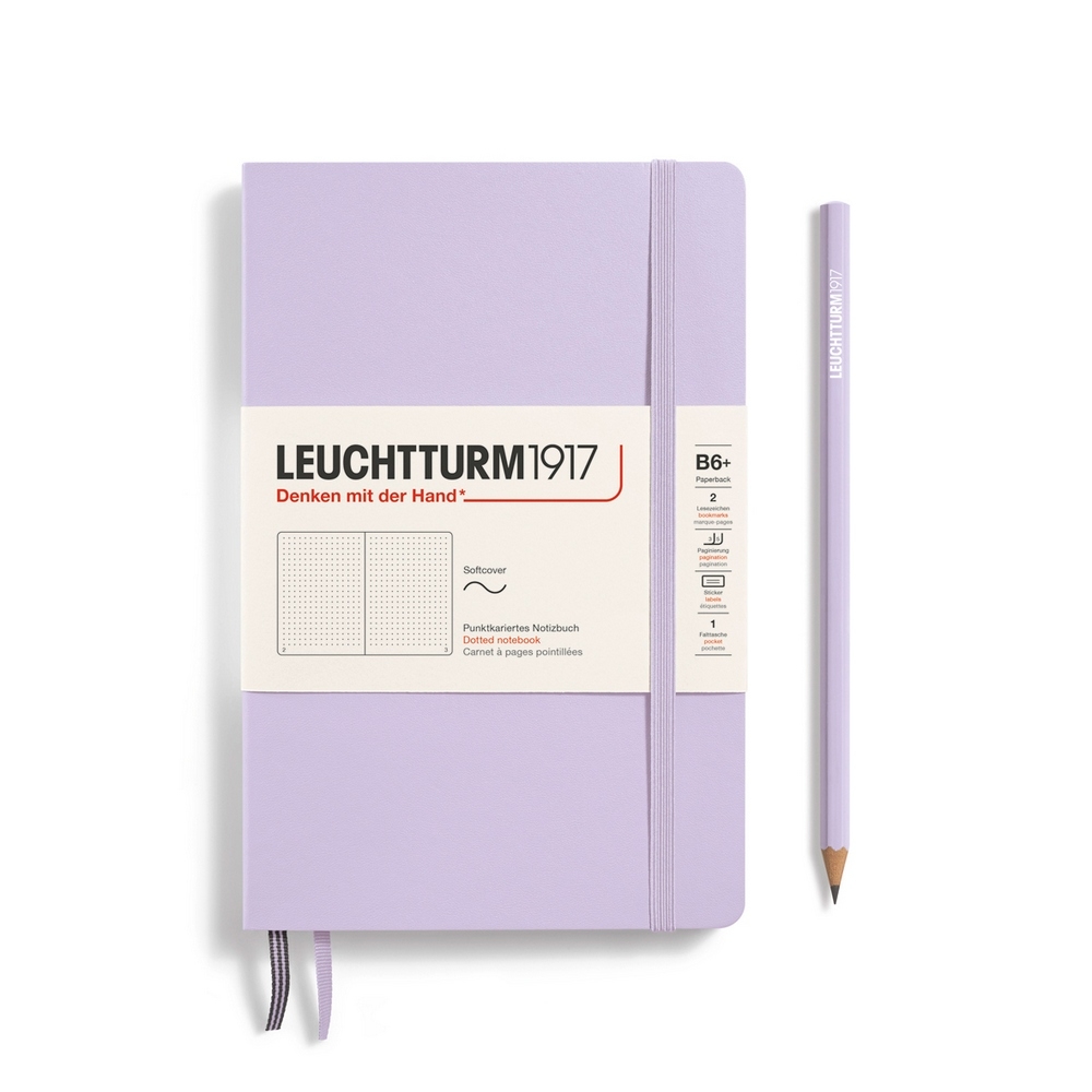Leuchtturm1917 Notizbuch Paperback Softcover B6+ Lilac, punktkariert Leuchtturm1917 Notizbuch Paperback Softcover B6+ Lilac, punktkariert von Leuchtturm1917