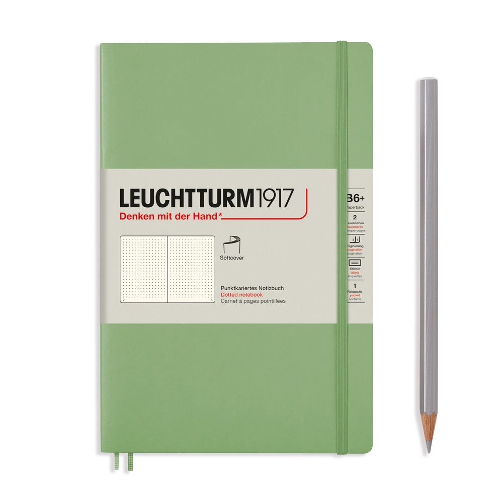 Leuchtturm1917 Notizbuch Paperback Softcover B6+ Salbei, punktkariert Leuchtturm1917 Notizbuch Paperback Softcover B6+ Salbei, punktkariert von Leuchtturm1917