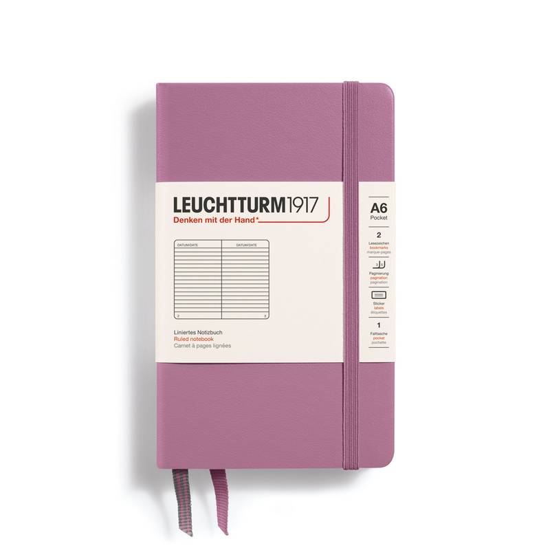 Leuchtturm1917 Notizbuch Pocket A6 Hardcover Dusty Rose Liniert Leuchtturm1917 Notizbuch Pocket A6 Hardcover Dusty Rose Liniert von Leuchtturm1917