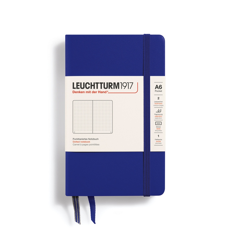 Leuchtturm1917 Notizbuch Pocket A6 Hardcover Ink Punktkariert Leuchtturm1917 Notizbuch Pocket A6 Hardcover Ink Punktkariert von Leuchtturm1917