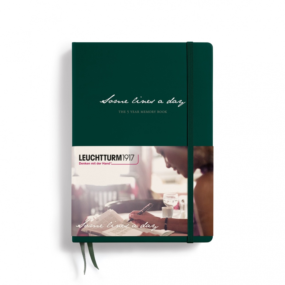 Leuchtturm1917 Notizbuch Some Lines a day Fünfjahresbuch A5 Forest Green Leuchtturm1917 Notizbuch Some Lines a day Fünfjahresbuch A5 Forest Green von Leuchtturm1917