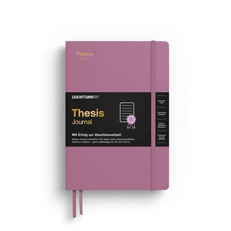 Leuchtturm1917 Notizbuch Thesis Journal Medium A5 Hardcover Dusty Rose von Leuchtturm1917