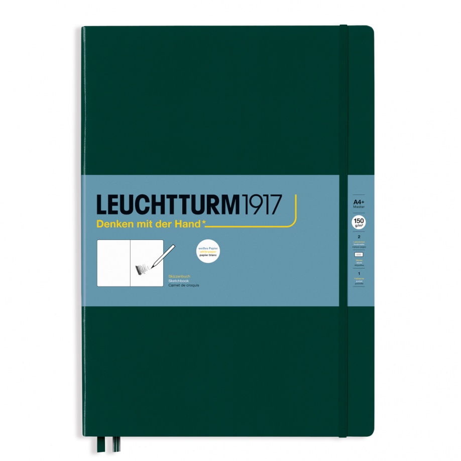 Leuchtturm1917 Skizzenbuch Master Hardcover A4+ Forest Green Leuchtturm1917 Skizzenbuch Master Hardcover A4+ Forest Green von Leuchtturm1917