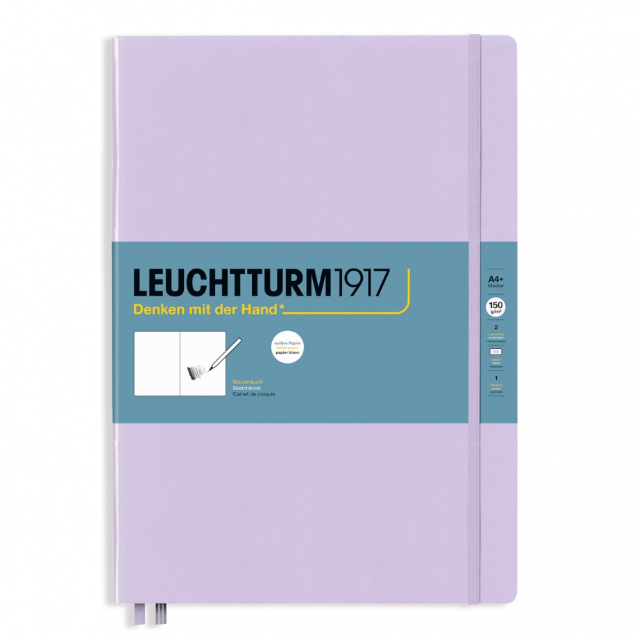 Leuchtturm1917 Skizzenbuch Master Hardcover A4+ Lilac Leuchtturm1917 Skizzenbuch Master Hardcover A4+ Lilac von Leuchtturm1917