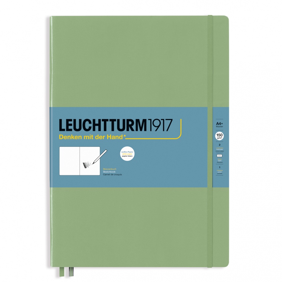 Leuchtturm1917 Skizzenbuch Master Hardcover A4+ Salbei Leuchtturm1917 Skizzenbuch Master Hardcover A4+ Salbei von Leuchtturm1917