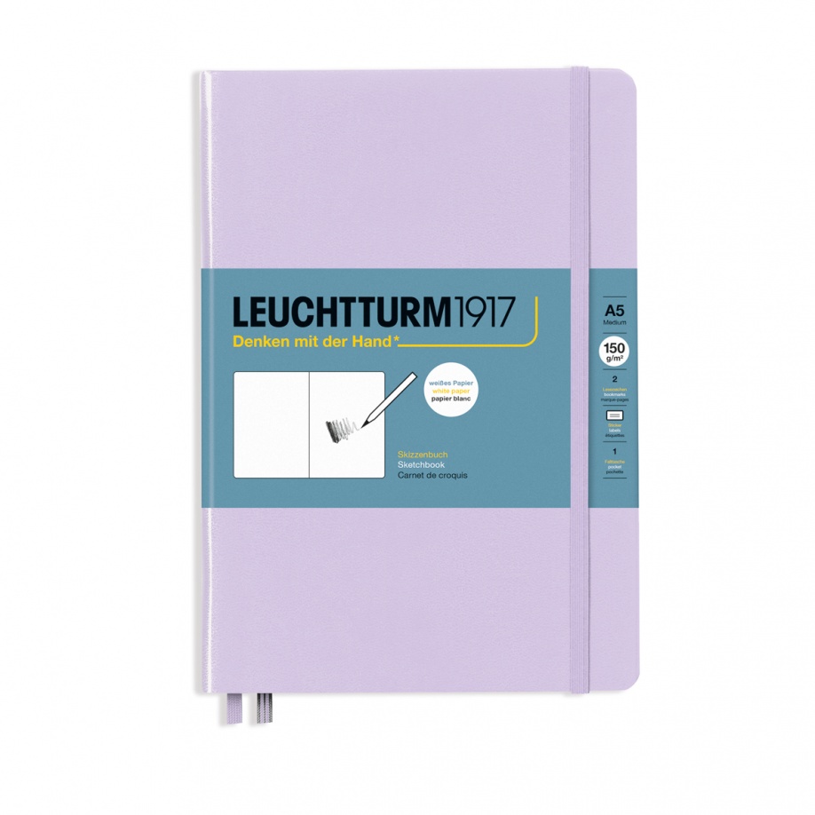 Leuchtturm1917 Skizzenbuch Medium A5 Hardcover Lilac Leuchtturm1917 Skizzenbuch Medium A5 Hardcover Lilac von Leuchtturm1917